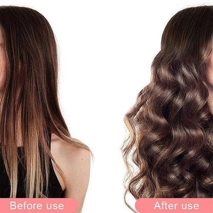 Rizador para pelo en forma de ondas de agua