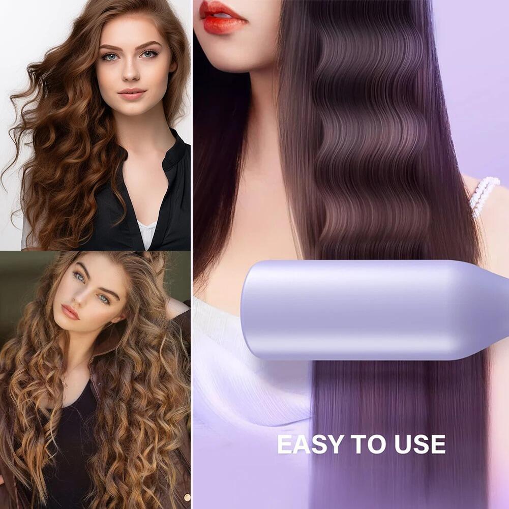 Rizador para pelo en forma de ondas de agua