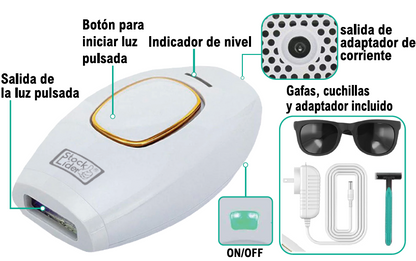 Depiladora Láser - Belleza sin dolor en casa