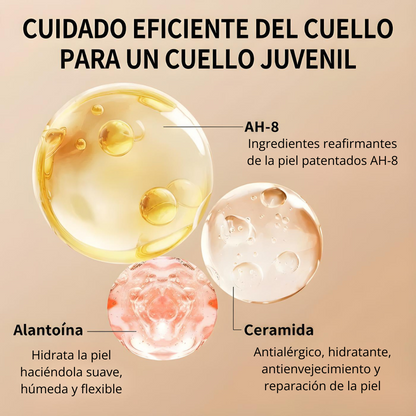 MASAJEADOR/Antiarrugas Rodillo 3D Integrado - Específico para cuello y rostro